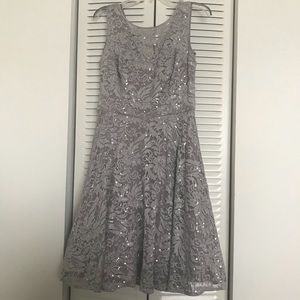 SLNY Sequin Dress